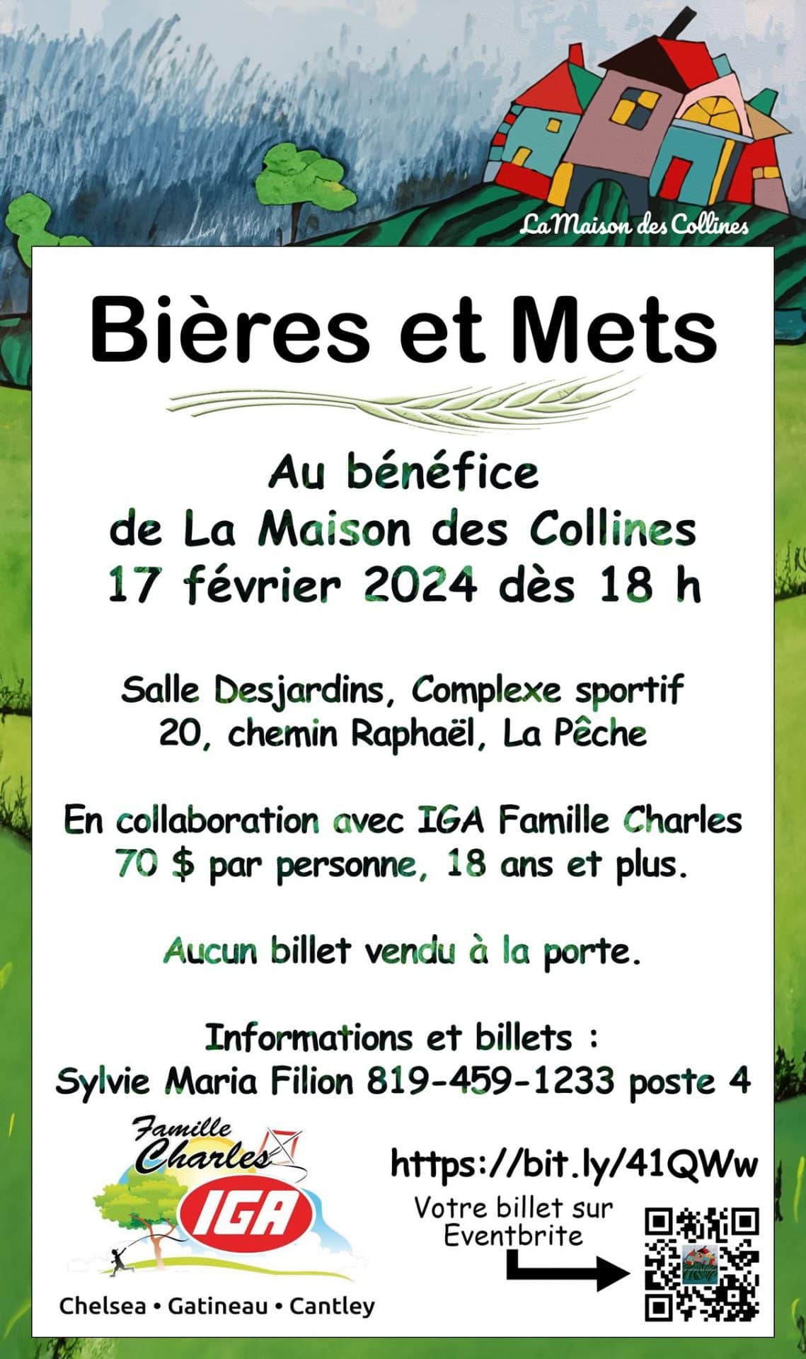 bieres et mets maison des collines