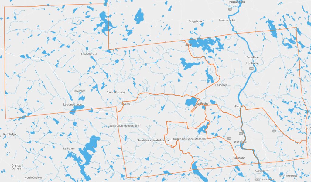Période de questions - Districts électoraux 2025 2 carte inter LP 6 districts