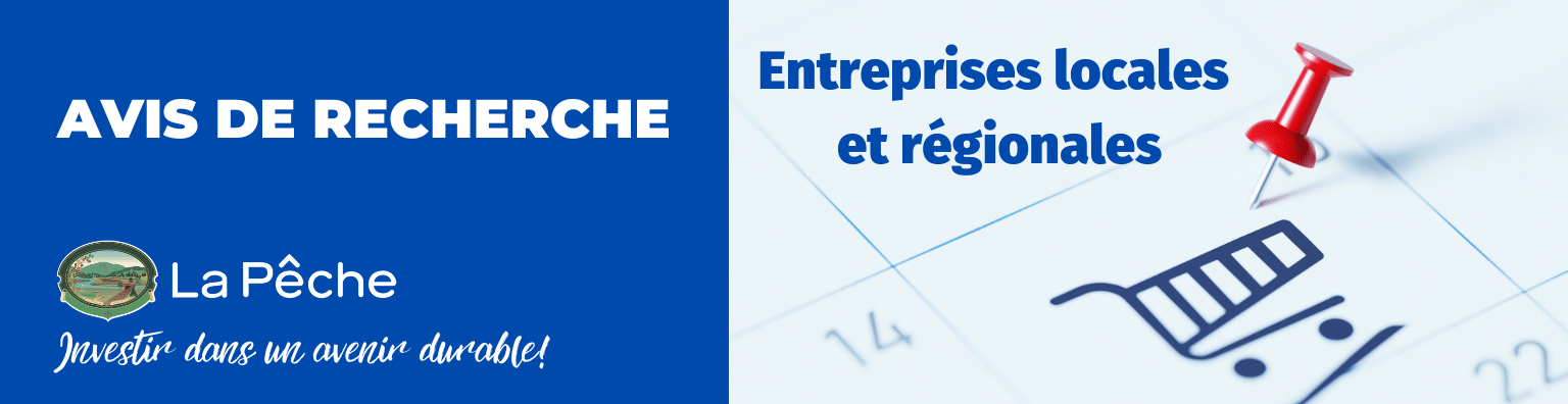 đŁ Avis de recherche - Entreprises locales et rĂ©gionales 1 BANNIERE recherche entreprise