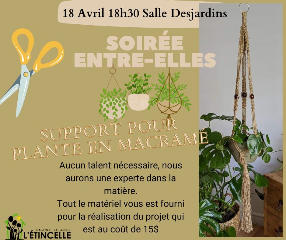 SOiree entre elles MDLF 18 avril 2024