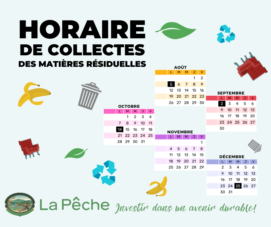 Horaire de collectes Ă venir đđ 1 horaire de collectes MAJ 2024 07 17