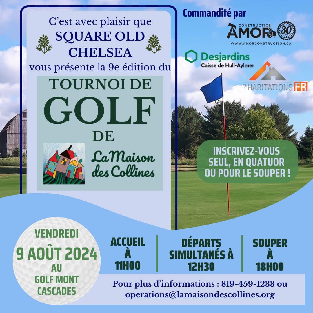 tournoi golf maison collines aout 2024