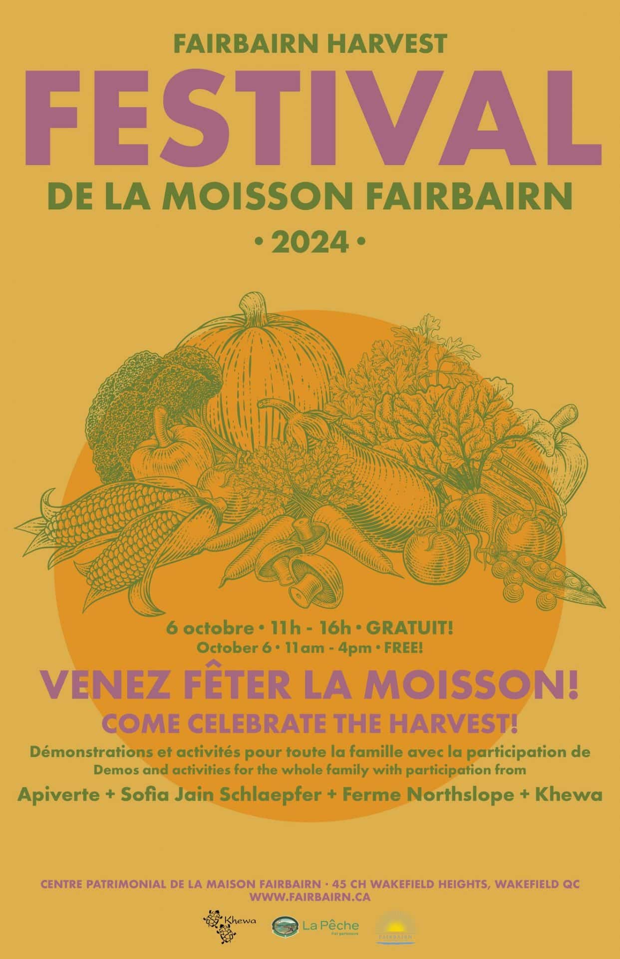 Festival de la moisson fairbairn 2024 6 octobre