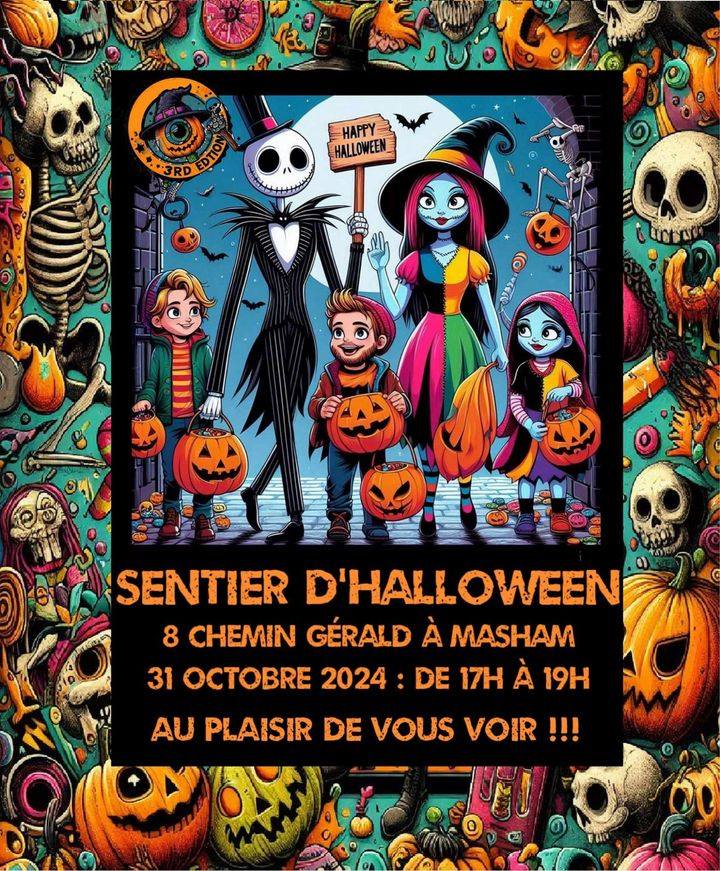MDFE 31 octobre Sentier Halloween