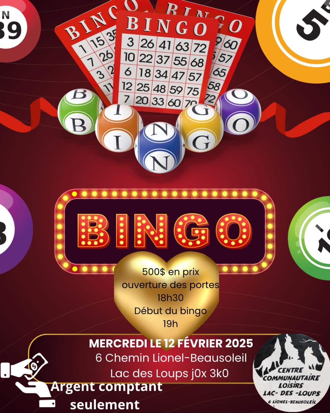 Bingo LDL 12 fevrier 2025