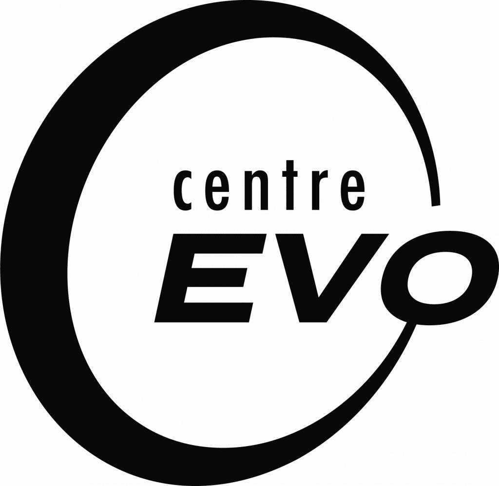 centre evo logo principal noir