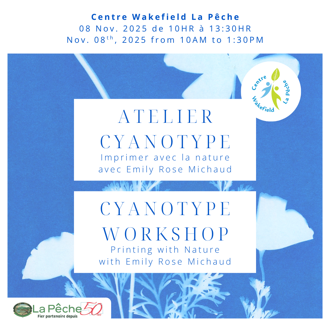 CWLP - Atelier cyanotype à 10 h 1 CWLP atelier cyano fall 2025