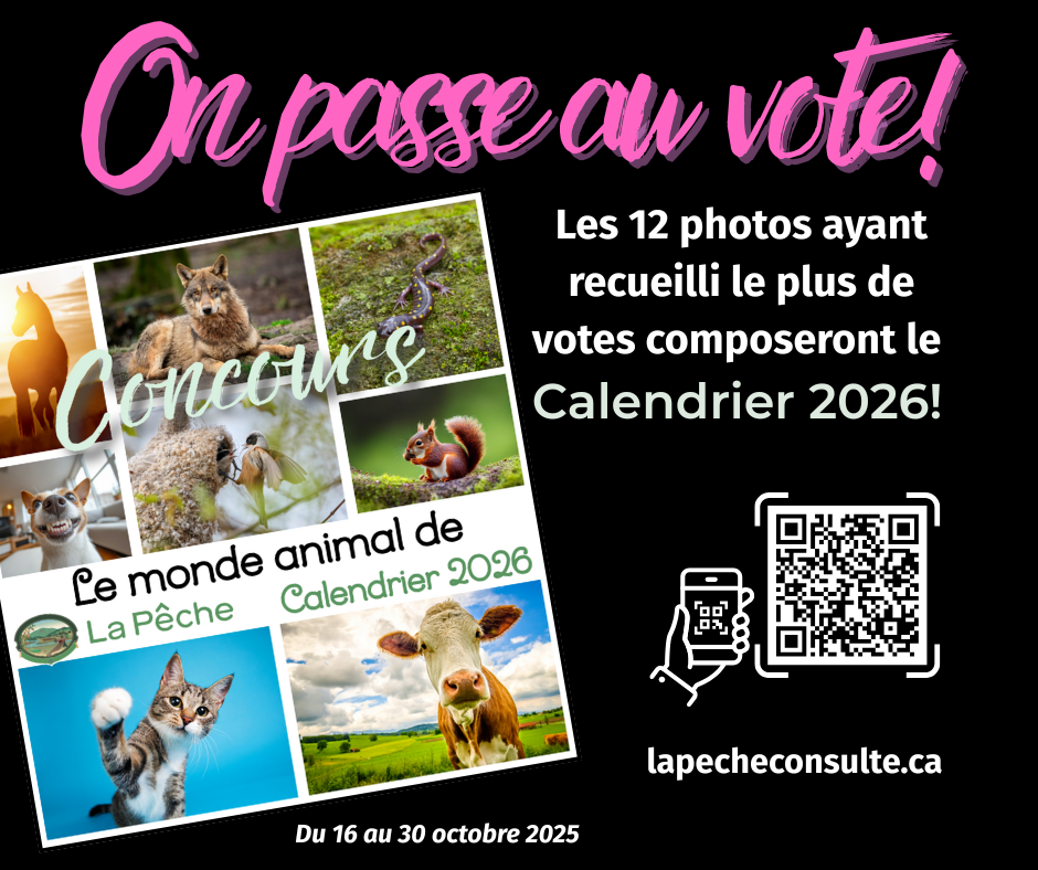 Calendrier 2026 - On passe au vote! 1 vote calendrier 2026