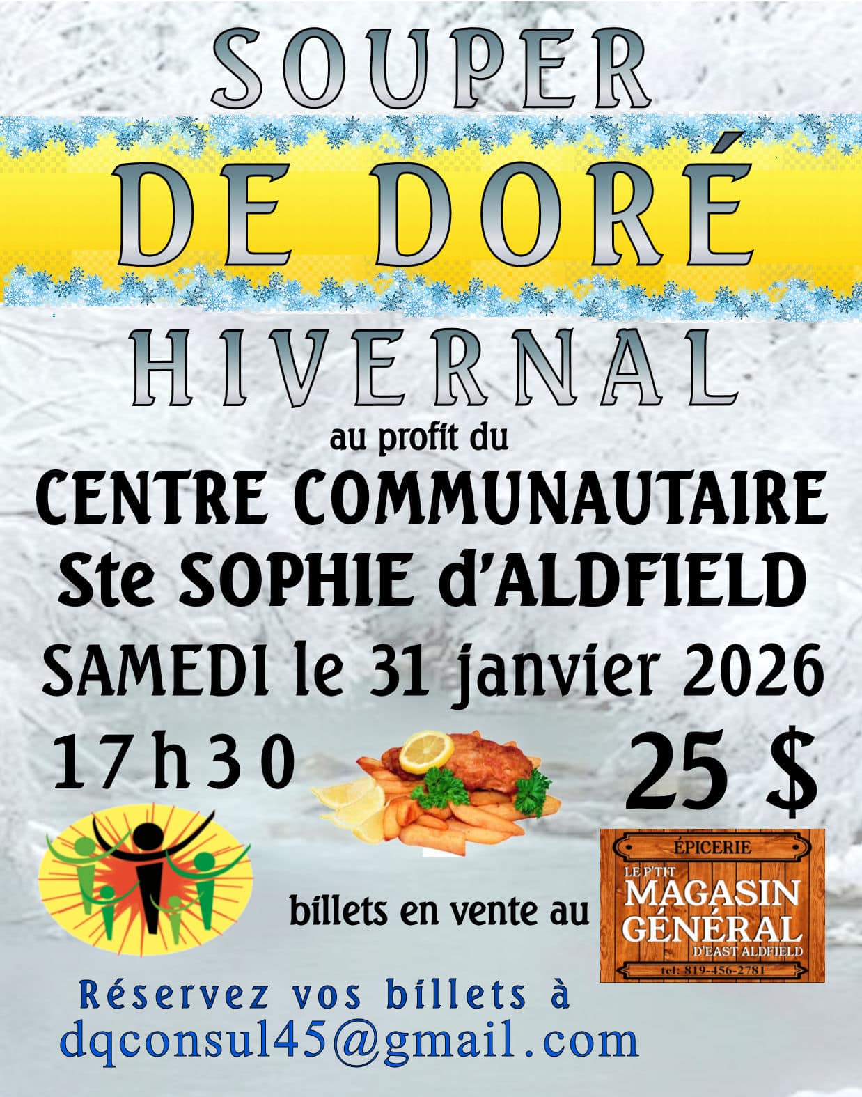 31 janvier Souper Dore