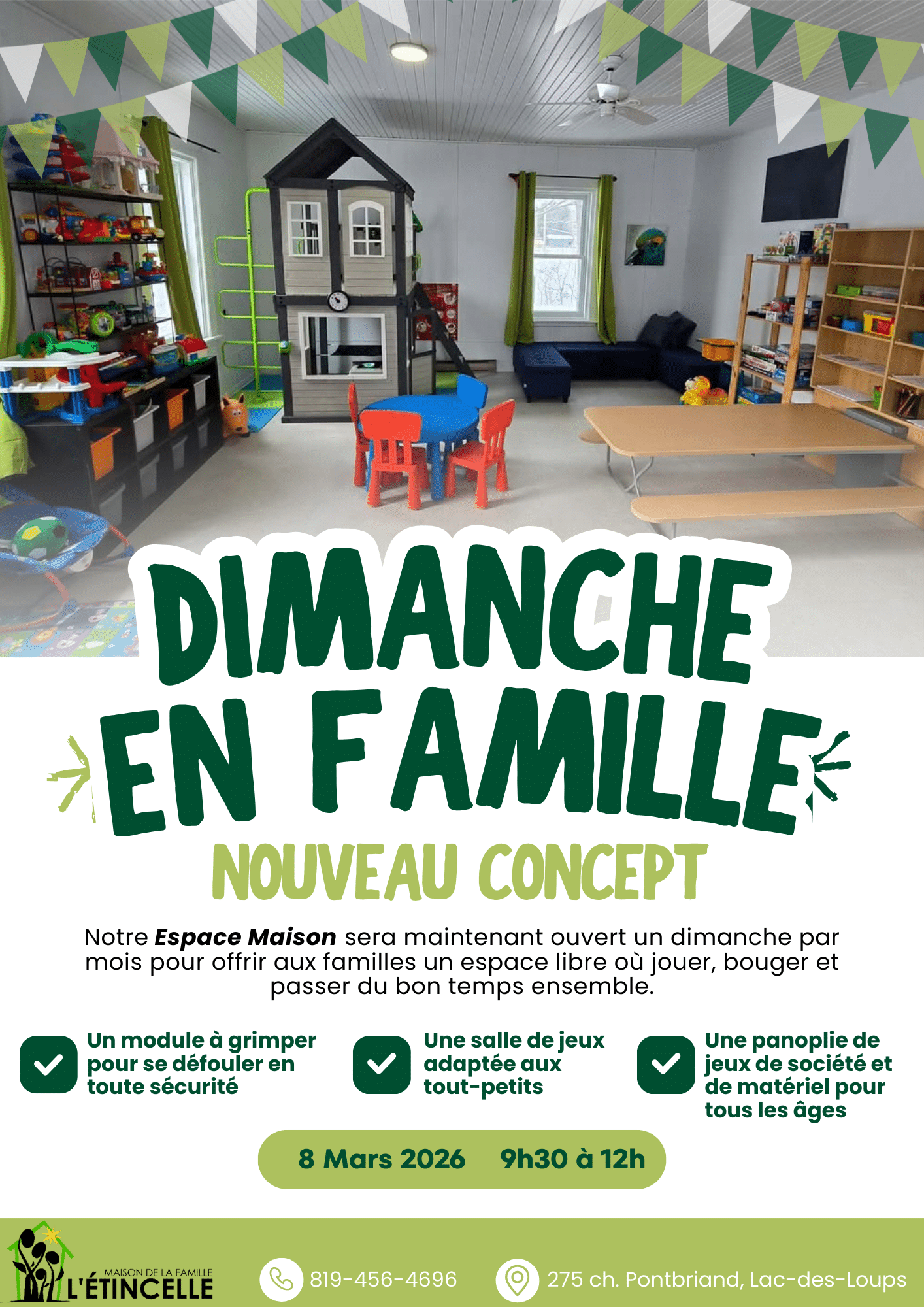 8 mars 2026 dimanche famille MDFE