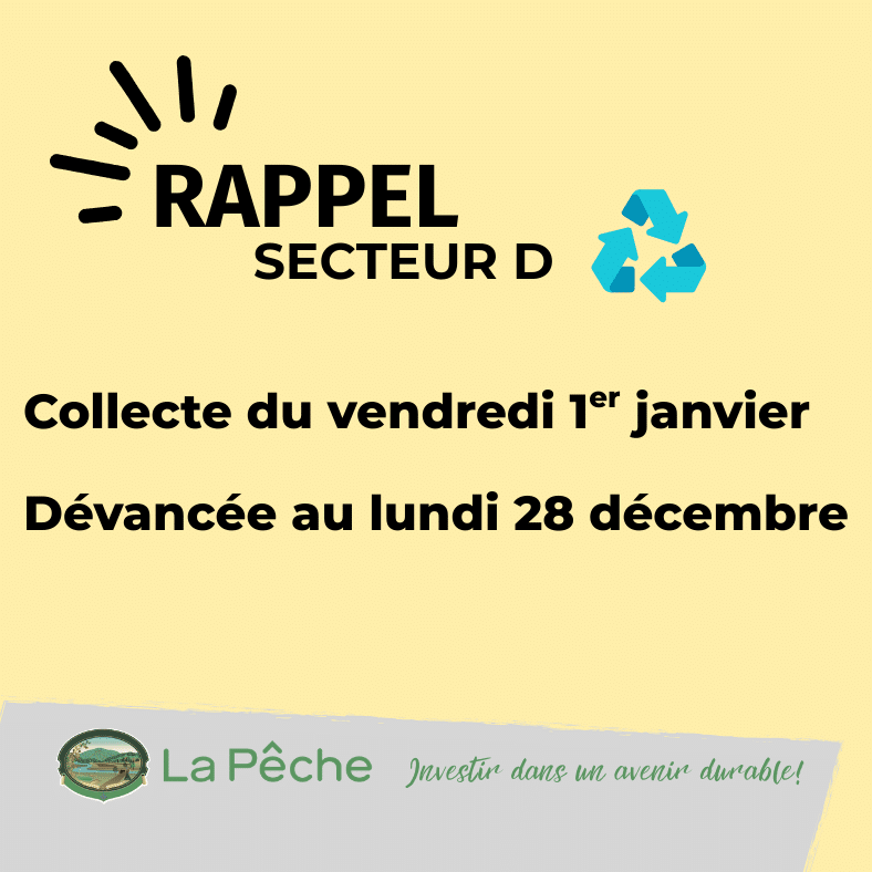 calendrier collecte report R