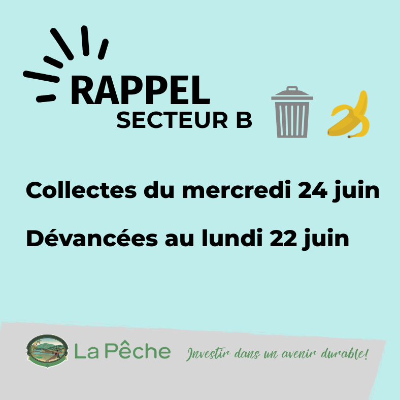 calendrier collectes report DC 1
