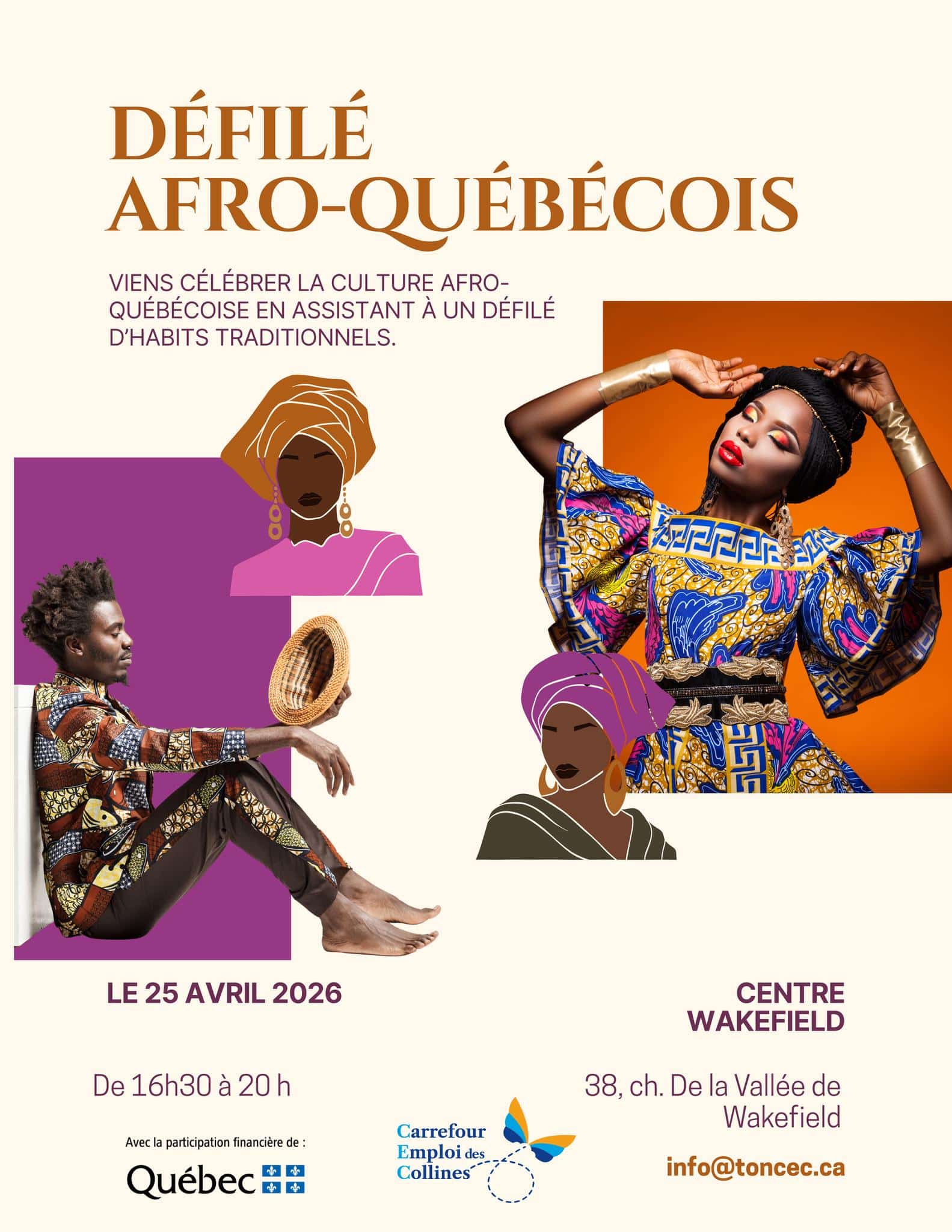 25 avril Defile Afro Quebecois