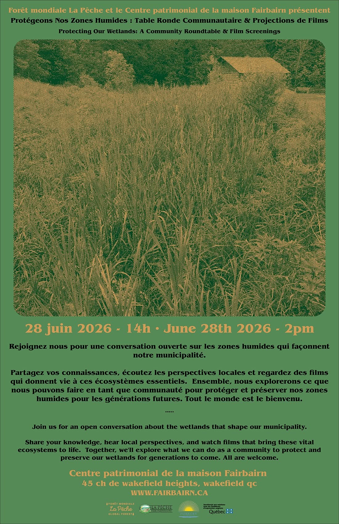 28 juin 2026 Protegeons nos zones humides