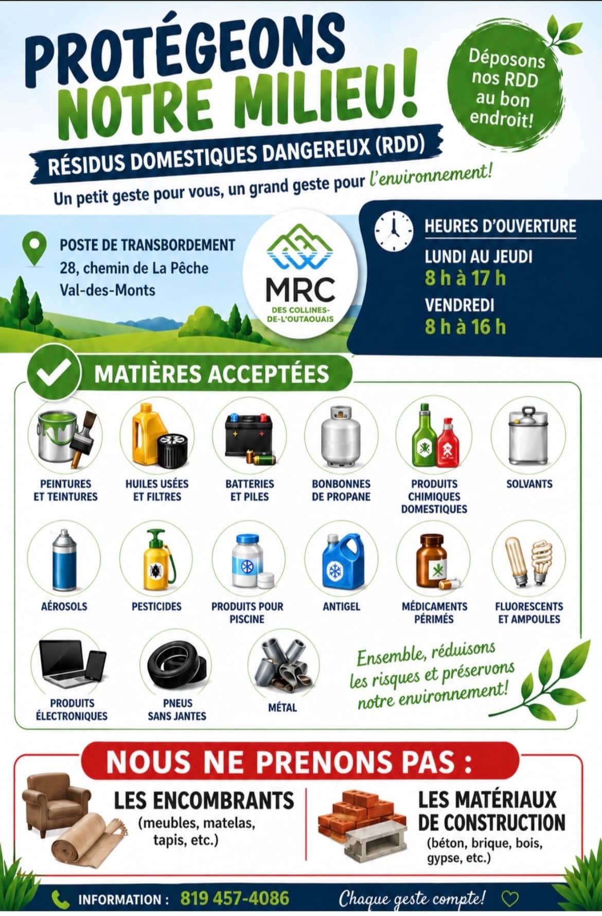 mrc transbordement