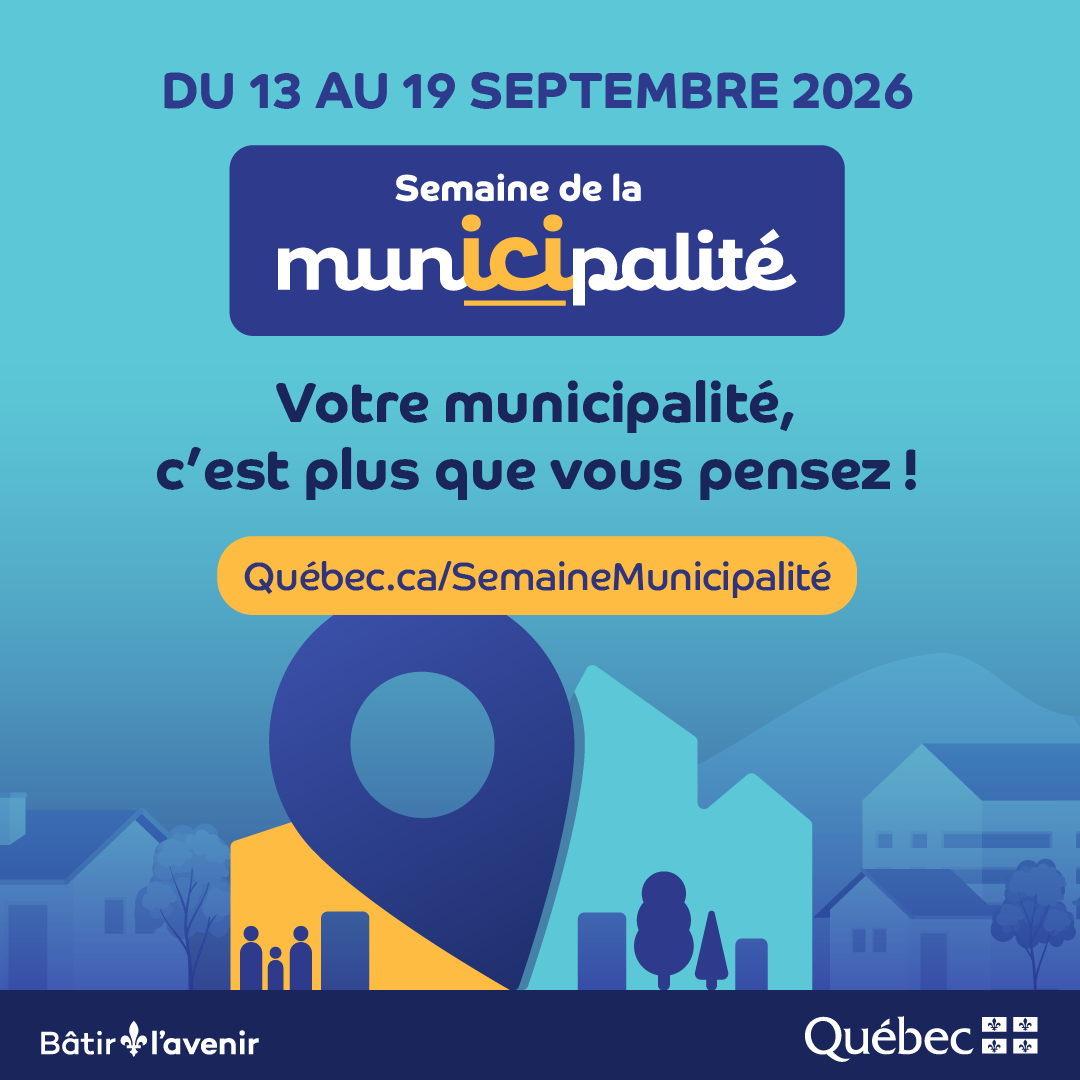 13 au 19 septembre 2026 semaine de la municipalite Voila